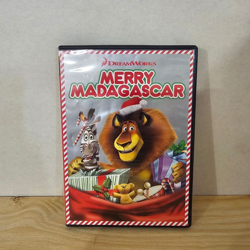Merry Madagascar DVD DreamWorks Holiday Special Animation Christmas Movie